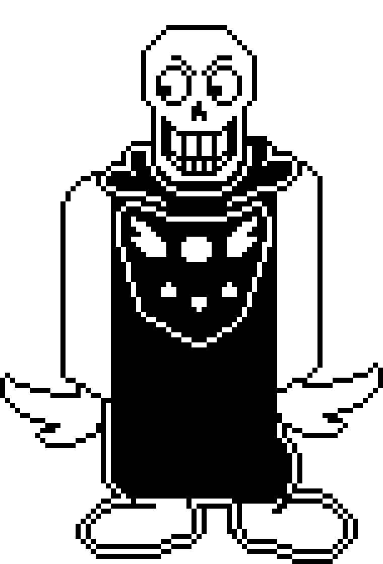 [9664c4] Storyshift Papyrus Battle Sprite 3
