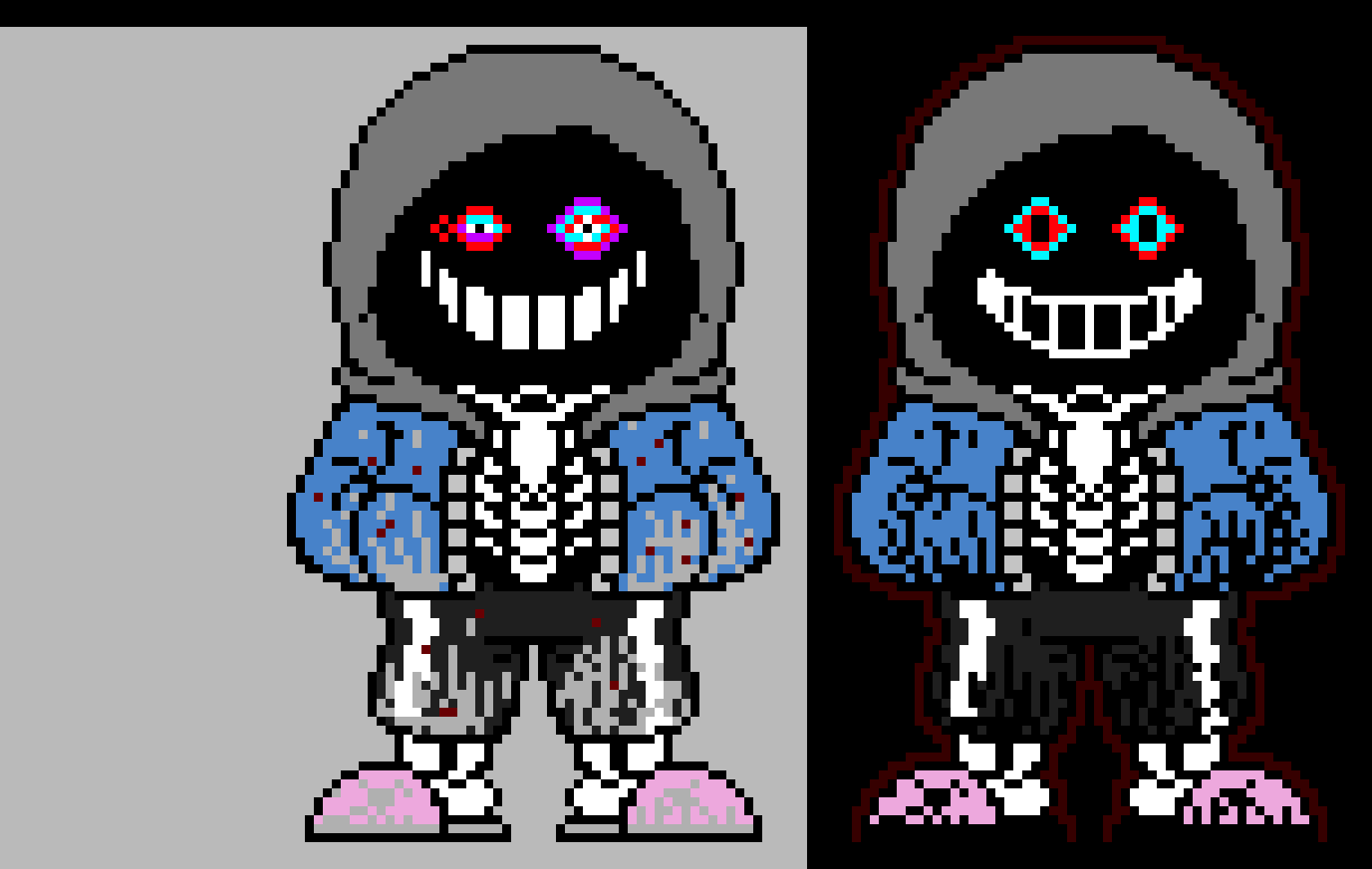 DustDust v1 and v2 Sans 