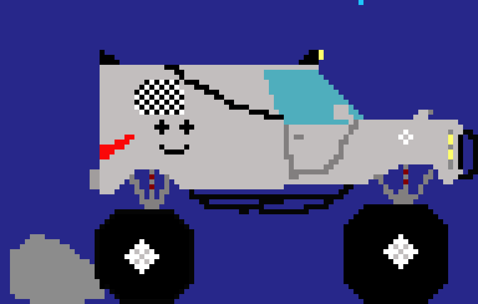 [ee2c60] pushs cars like toys a doges some* weŕe goin down here