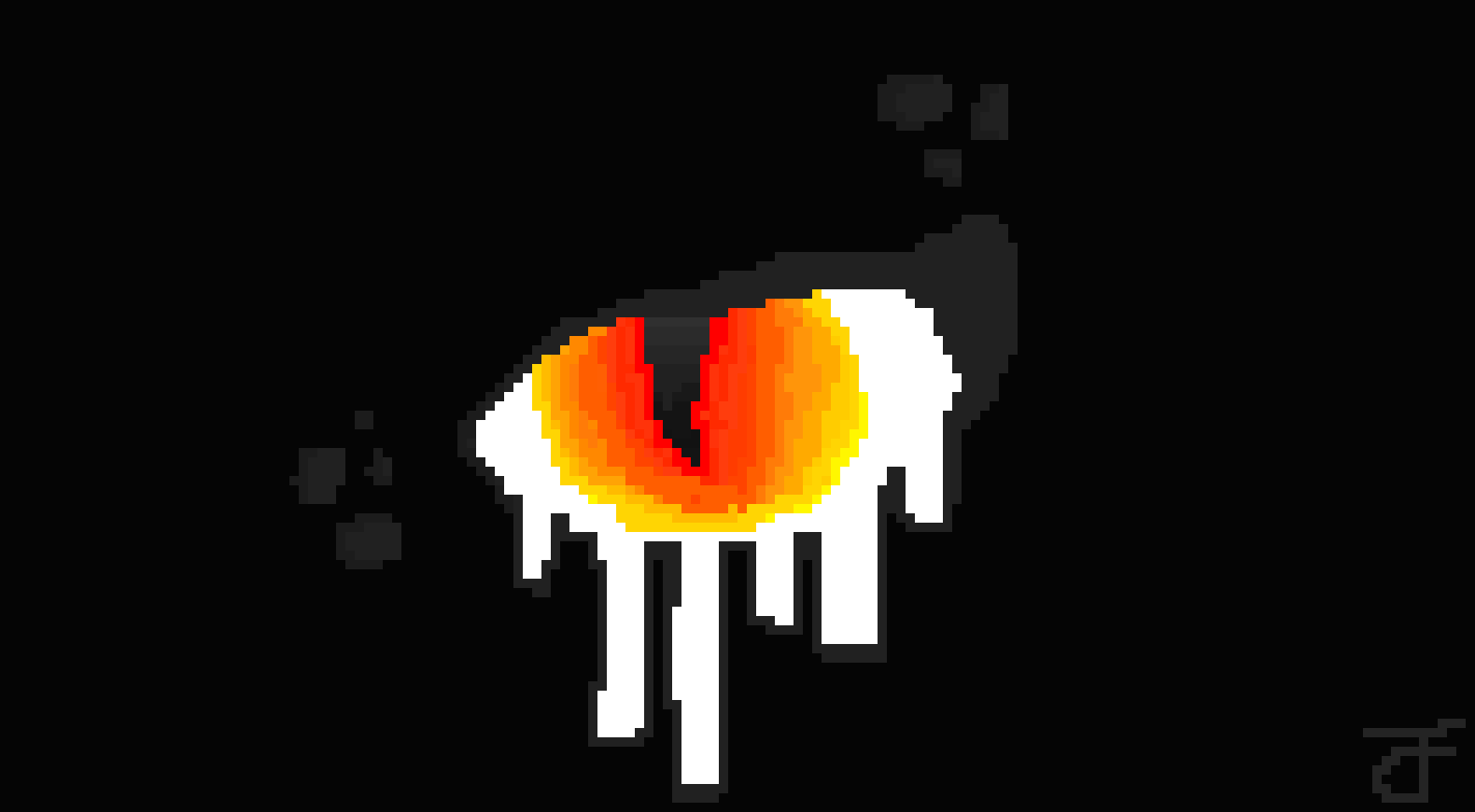 Dragon eye of fire