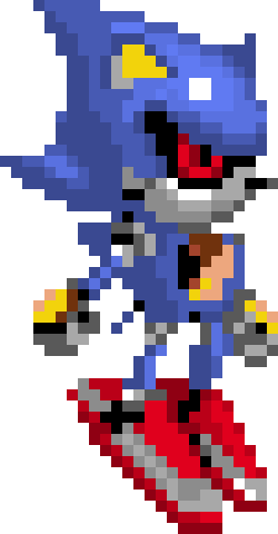 METAL SONIC (with red eyes) 2.0