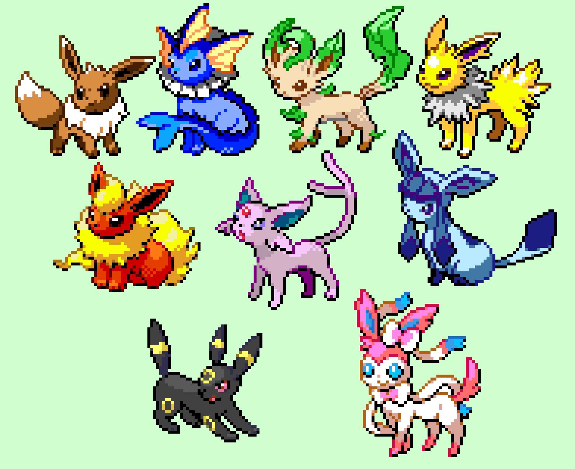[9664c4] Eeveelutions