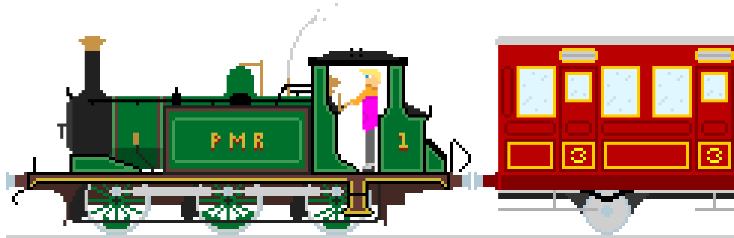[c4081a] *The engine blows it`s whistle, signaling departure* 