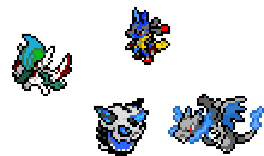 [9664c4] some mega evolutions