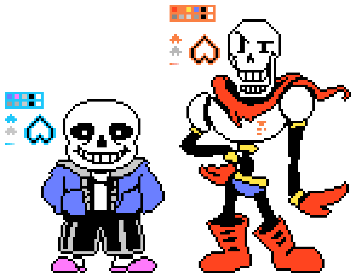 Undertale Sans and Papyrus