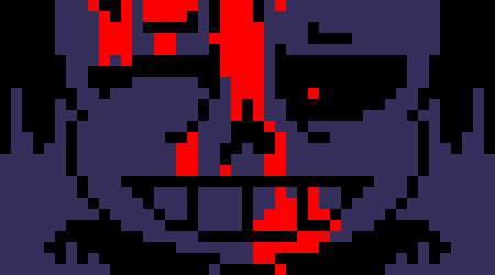[7ce906] *(He'd gives mini deme to kc.) I-I'll be right back... -HorrorTale Sans