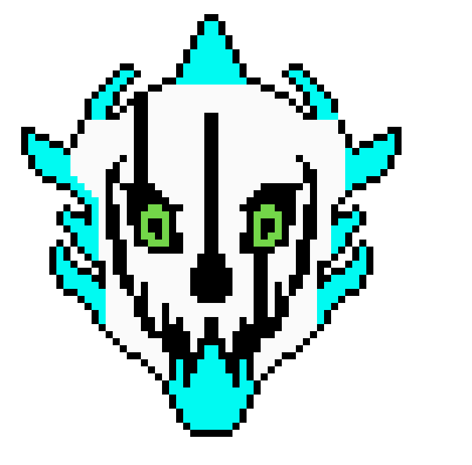 [61e2fc] Hardtale Gaster Gaster Blaster