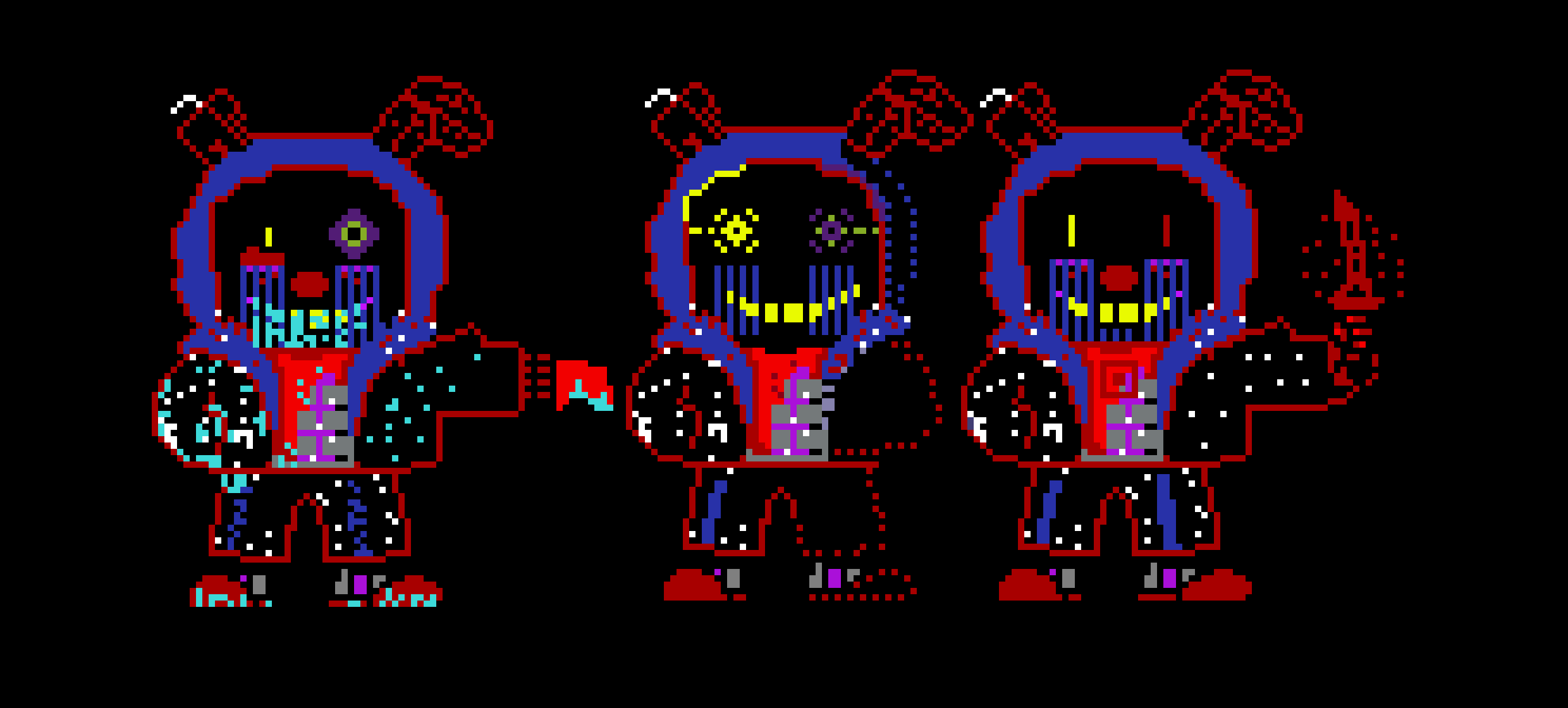 [8e9d16] springtrap error dust murder time trio phase 2 triples the virus