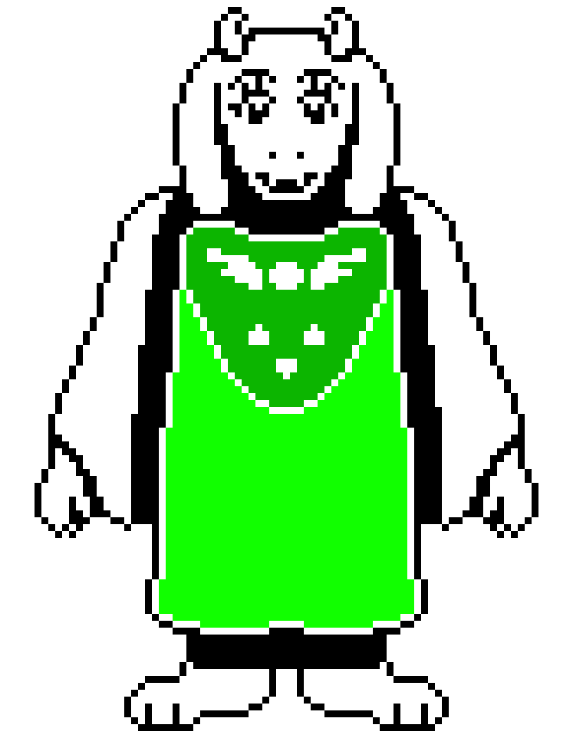 Mixtale Toriel sprite