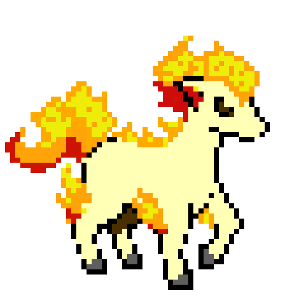 [9664c4] Pixel Ponyta