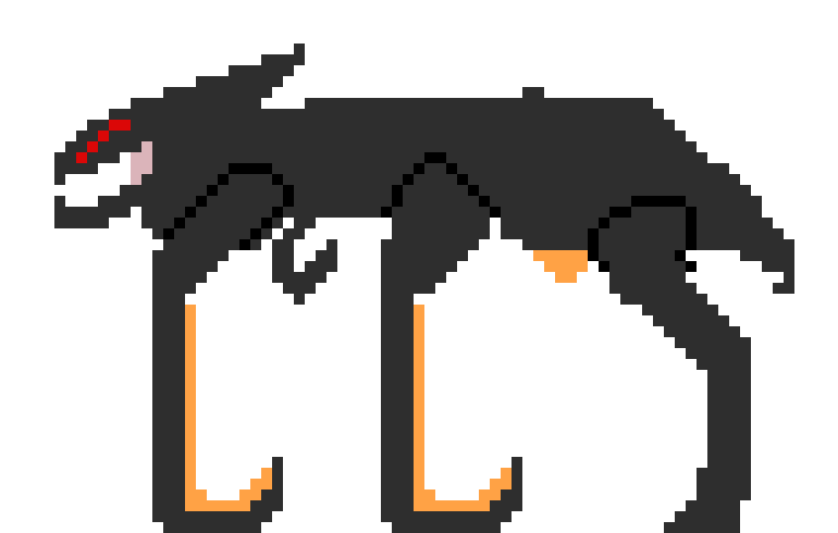 [888df3] female muto from godzilla 2014 by sj:do you like my muto sprite