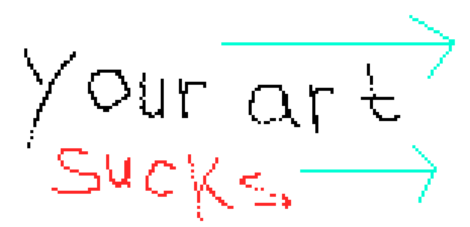 [9664c4] YOUR DRAWING SUCKS!