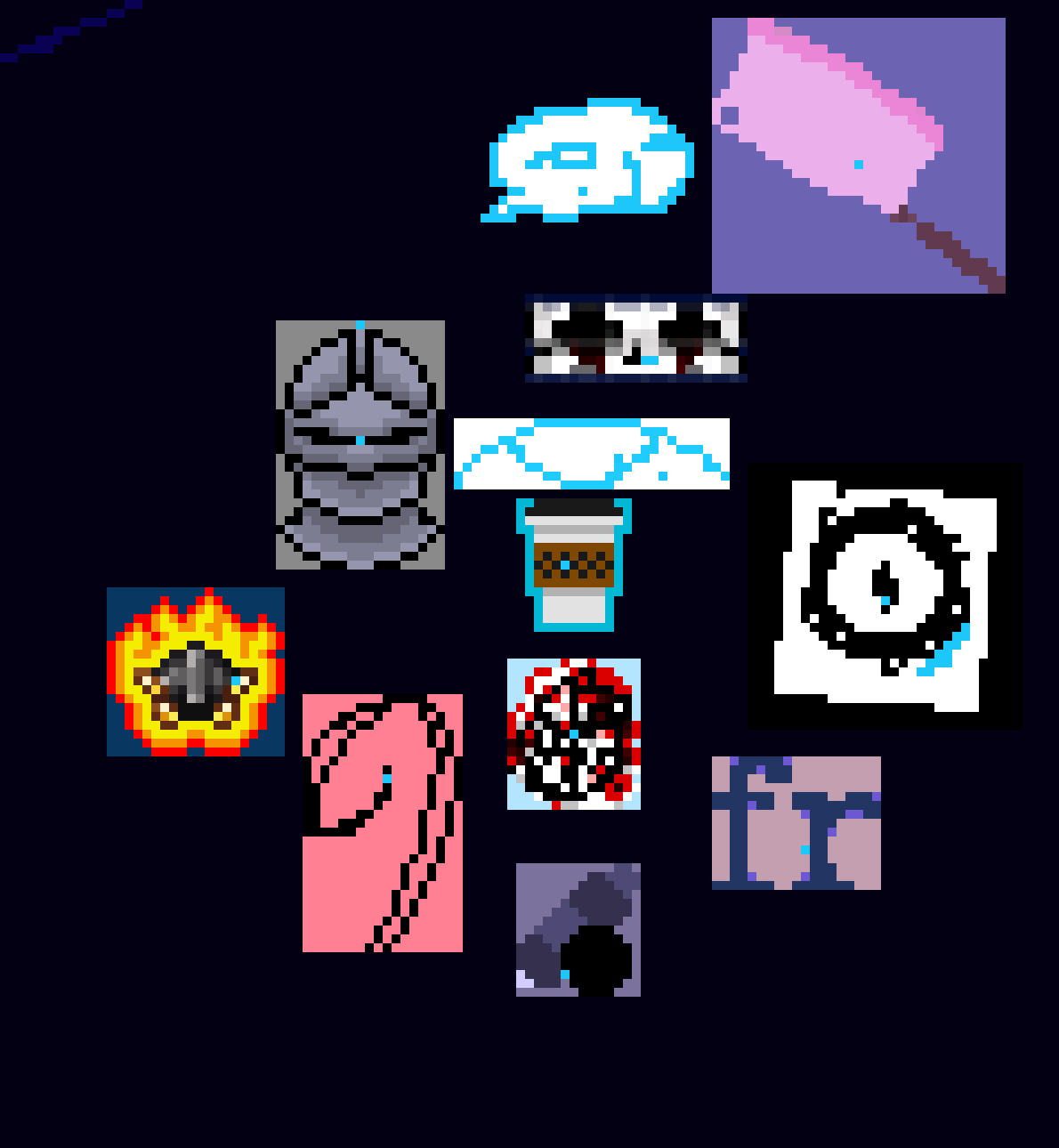 [64c1fc] Anyways any person interest in my storage of cool shit
