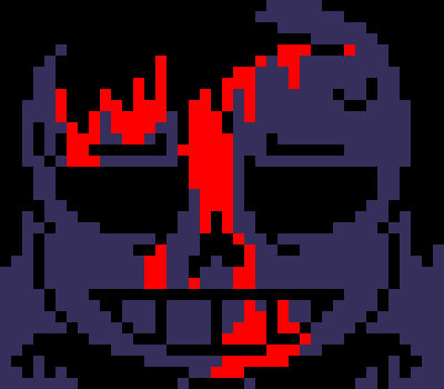 [7ce906] *(Demented whistles, then you see 7 souls for a quick second.) -HorrorTale Sans