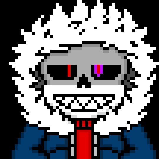 [0ae1f1] *fires the blasters and turns DustDust's soul red, throwing him into a wall of sharp bones*