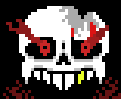 EntryFell Sans: I`M GONNA SHOW YOU NO MERCY! -He fires 100,000 bones at her-