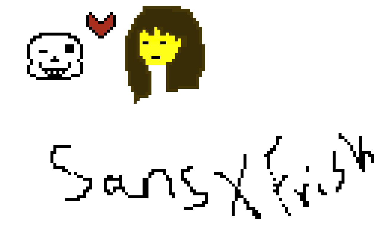 [9664c4] sans x frisk