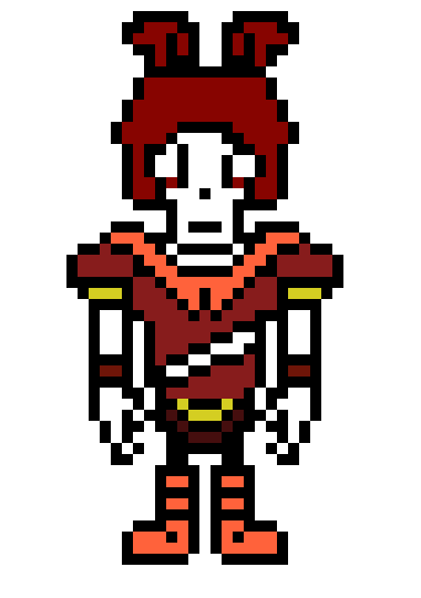 [faec4e] UnderTale - Papyrus (Overworld Sprite) (KamuiSenketsu)