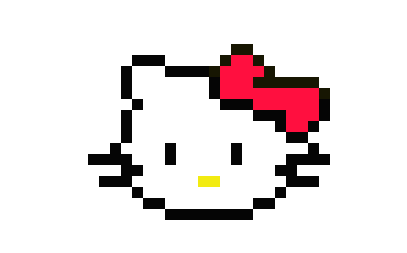 [854455] hello kitty pixel 