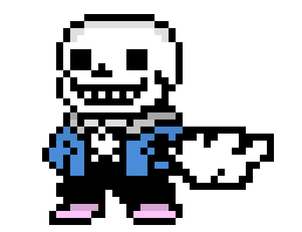 [304fd7] Deltarune last breath Sans Sprite