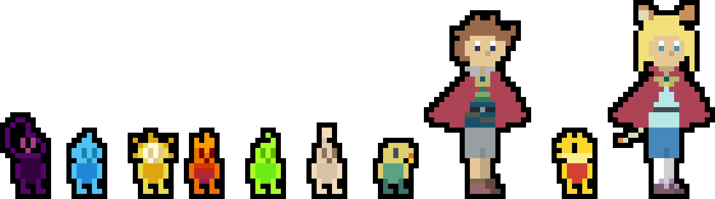 [9664c4] Oliver, Mr. Drippy, Prince Evan, Lofty, and the Higgledies