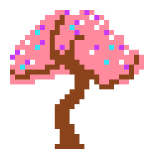 [9664c4] Cherry blossom tree Okami sprite