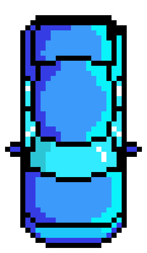 pixel car