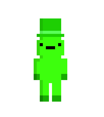 [9664c4] green man