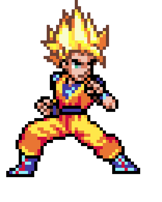 Goku Ssj (No White Background)
