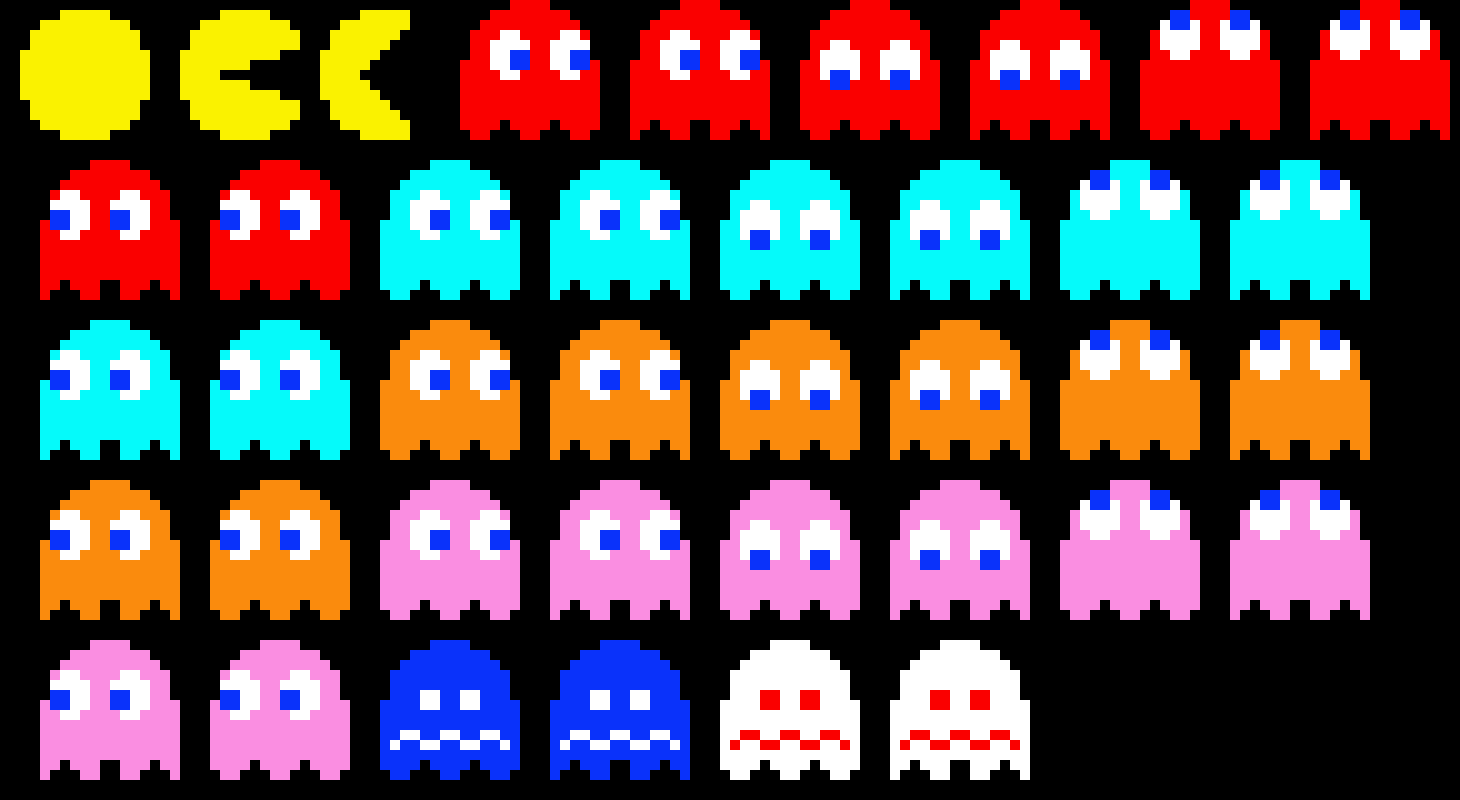[609afa] Pac-Man Sprites
