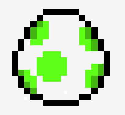 [9664c4] Huevo pixel art