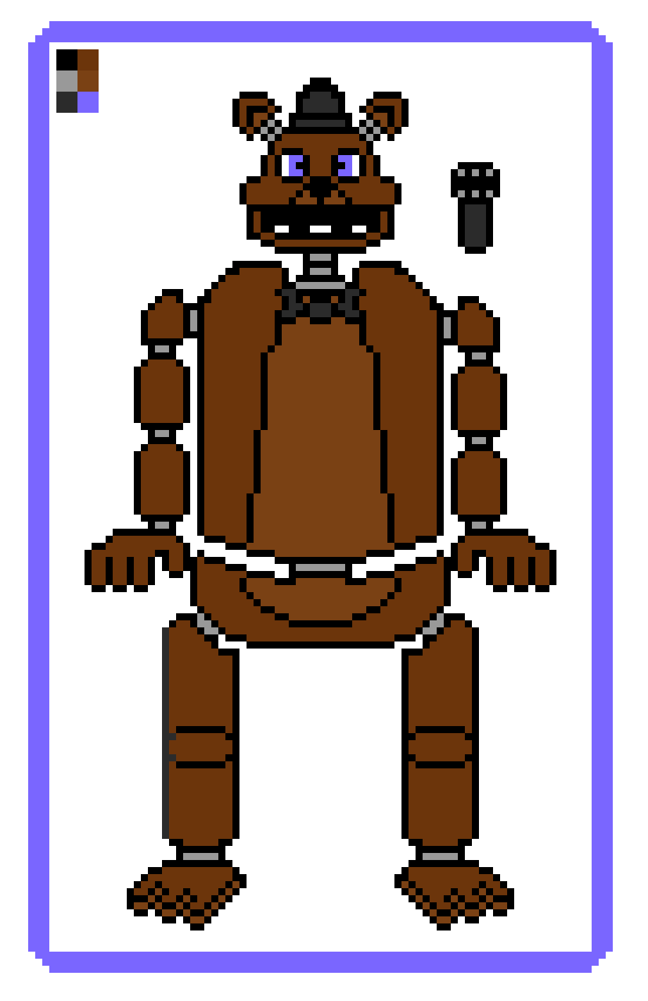 Classic Freddy For my FNAF Grid