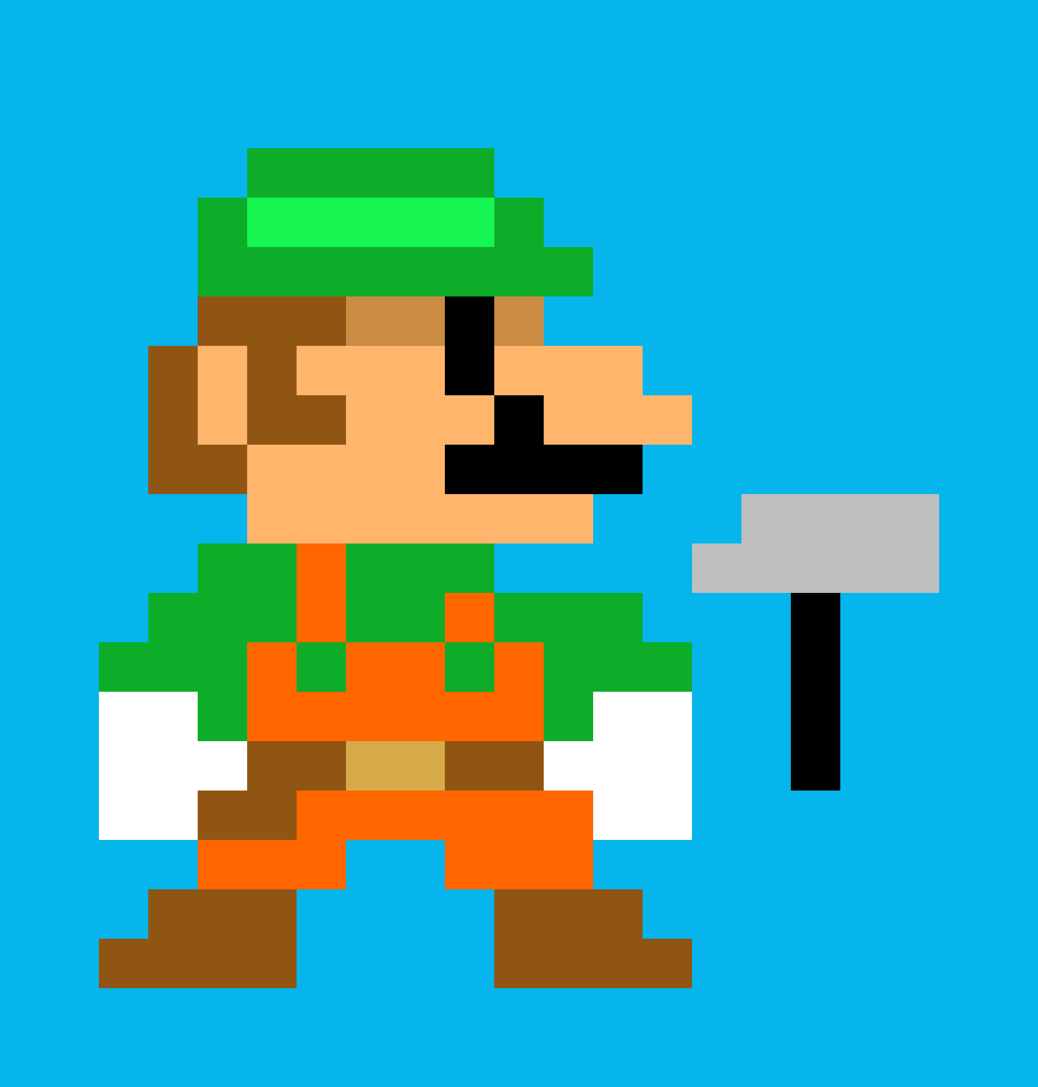 [37a664] Builder Mario 8-bit