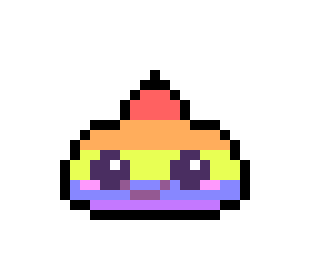 [b035b3] rainbow poo