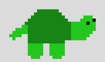 [9664c4] TONY the turtle walking