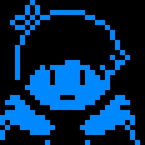 [77b851] Then I made the omega flowey face