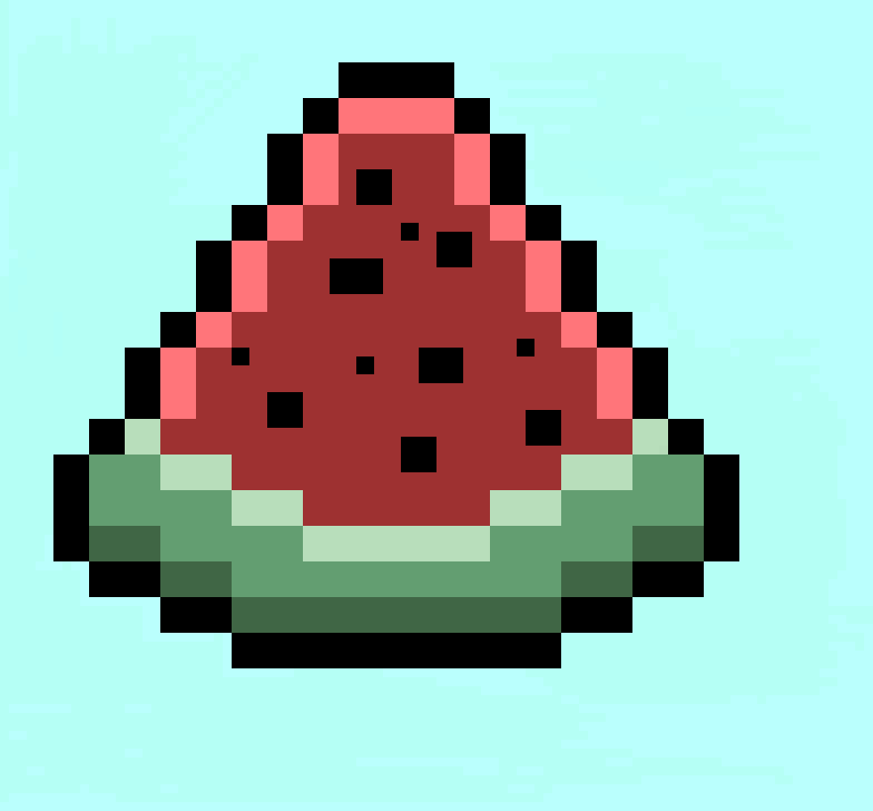[c4759a] Water Melon pixel art