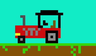 [9664c4] Old Day Tractor V8