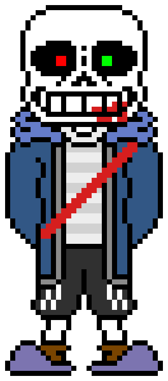 [d6b045] Sans?: Heh... Heh... heh I'm not giving up *Is being chased by [insert sans here]*