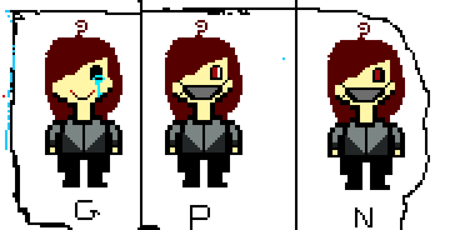 [9664c4] Undertale Human Sprite Template