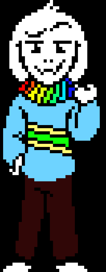[2fbf6b] PLUS I MADE THIS INTO A CANON! STORYSHIFT SPRITE.