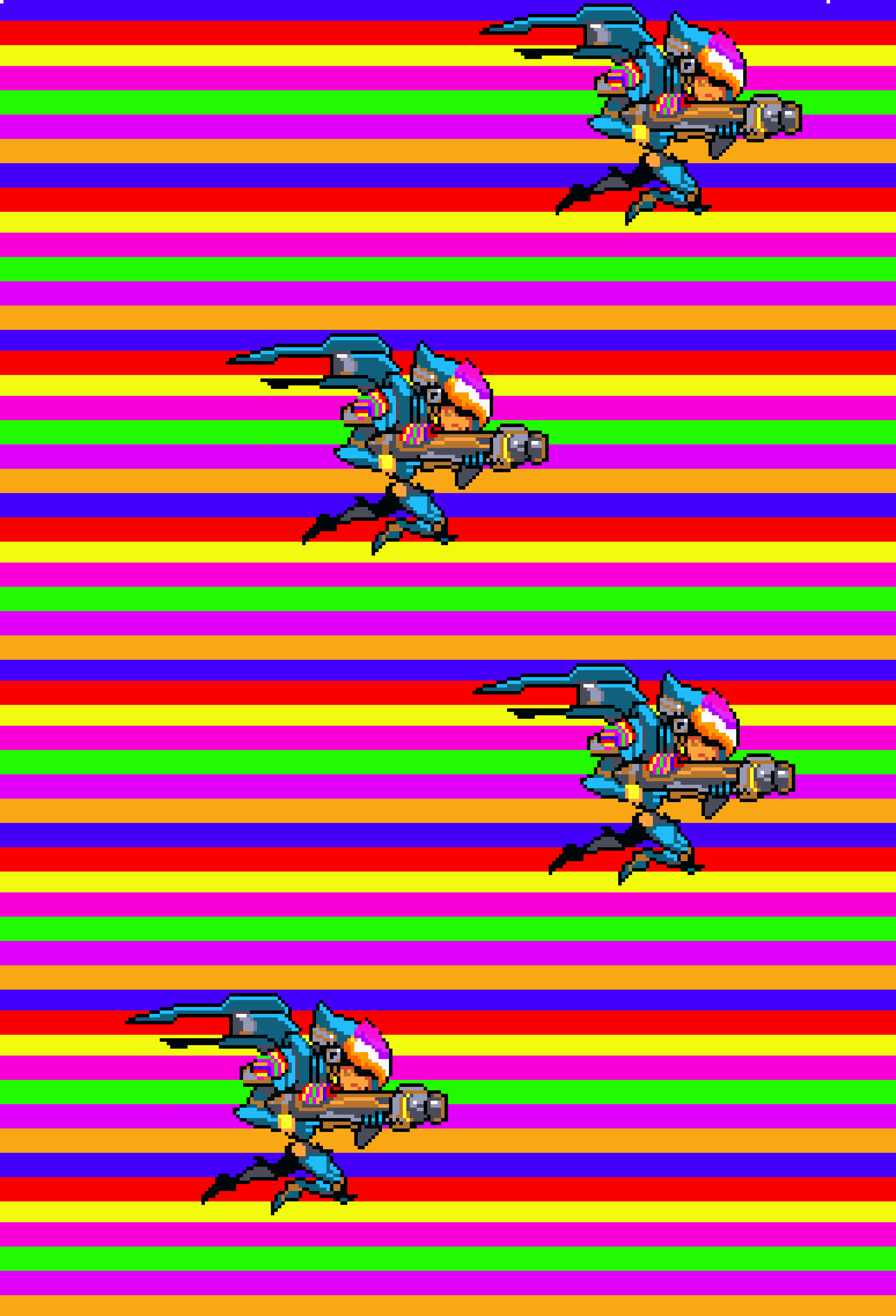 [df143a] Pharah Pride Pixel Art