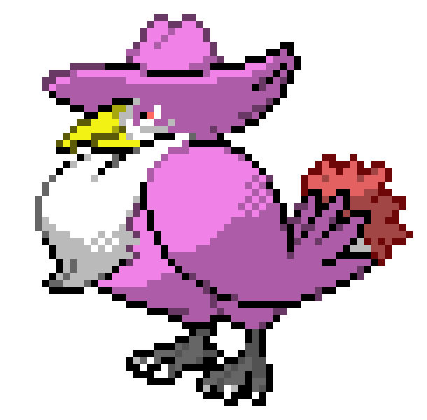 [3d0b34] Shiny Honchkrow