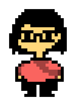 [46a47e] Custom Undertale Human Sprite Template