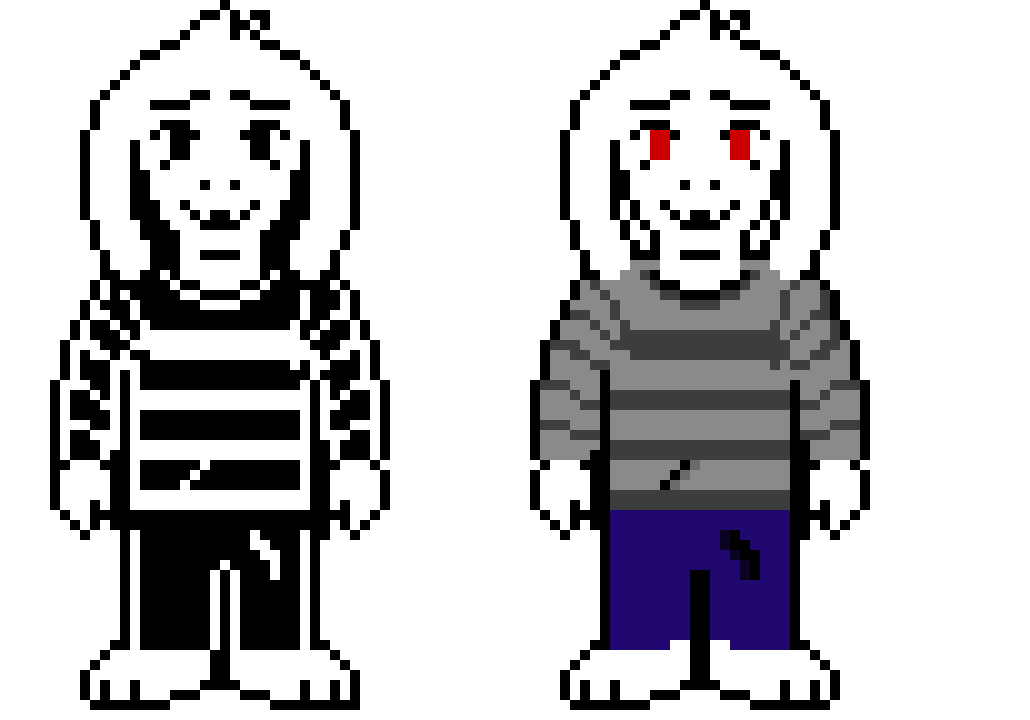 [9664c4] DeathTale Asriel Sprite