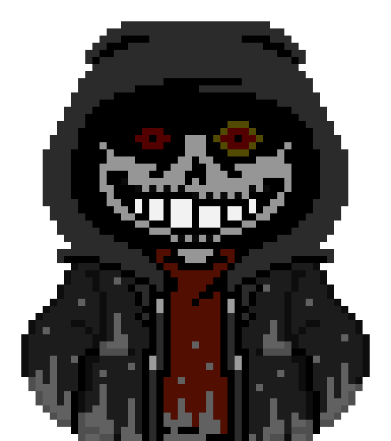 [6c26bc] Dustblood - A Dusttale AU: Drewski Skeletor the Killer Skeleton Phase 1 (Lv. 19)