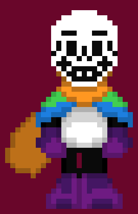 [7b427b] and i'll have to redesign this redesign later... and no this isn't sans, just because it's a skeleton doesn't mean it's a sans...