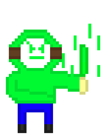 [ae7706] *changes to a emerald green katana*TWO CAN PLAY AT THAT GAME!!!!!!!!!!!!! - REMADE! landon
