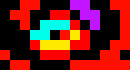 [2fbf6b] *makes a shockwave by banging together the swords, throwing you into the ground* - Helix