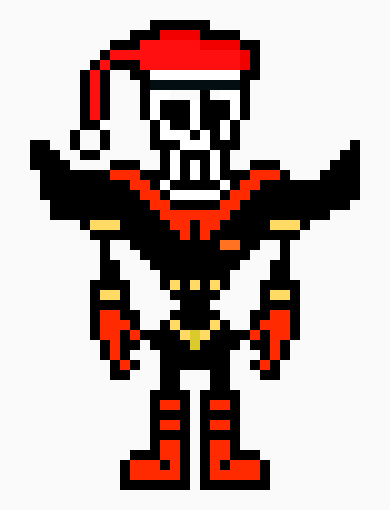 [9664c4] UNDERFELL Papyrus' Christmas Sprite